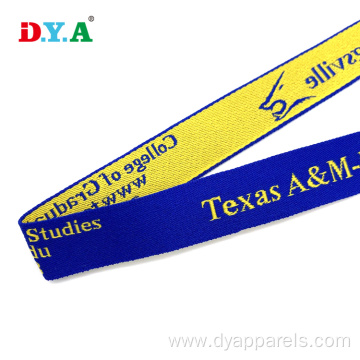 custom polyester webbing jacquard polyester strap webbing